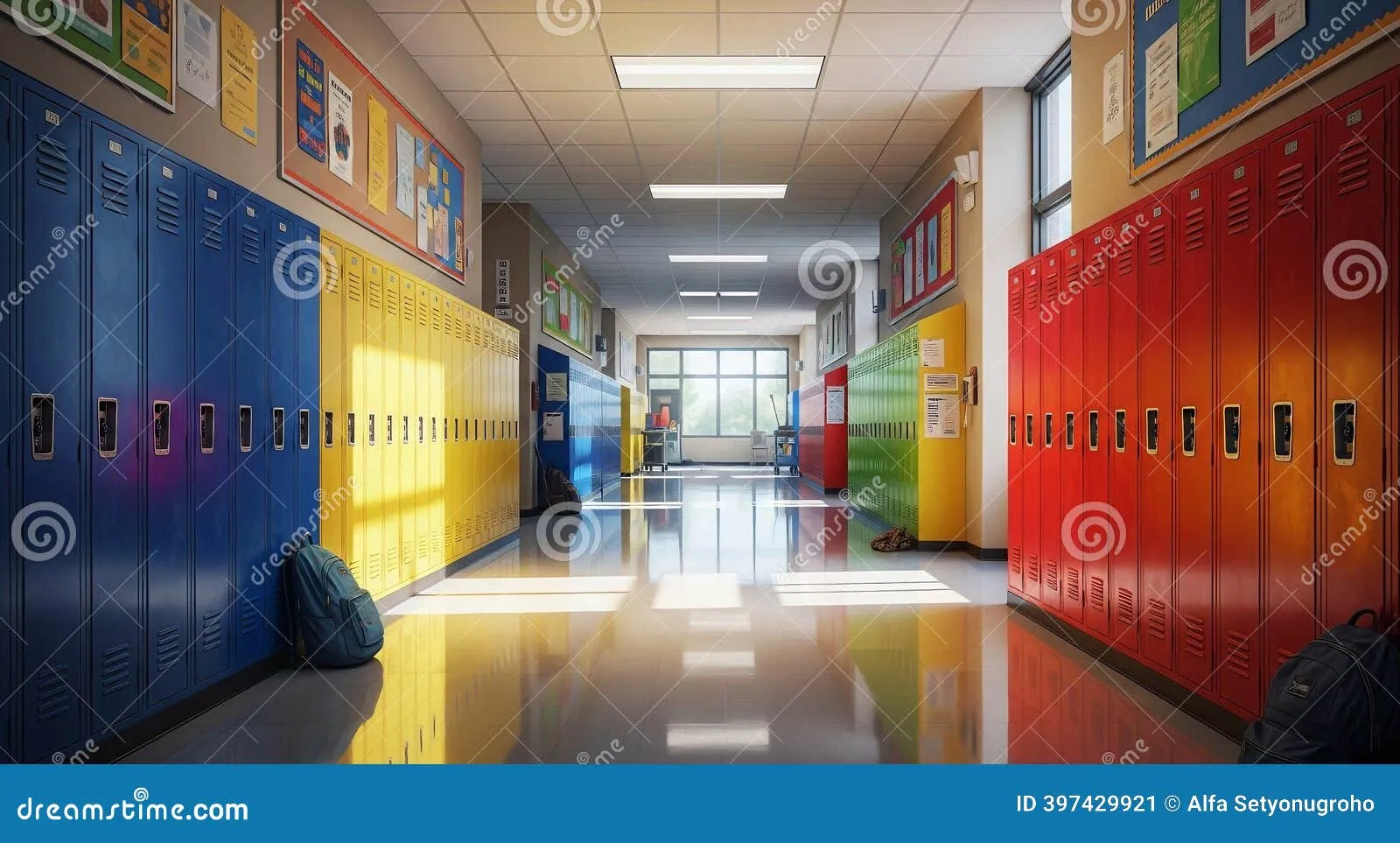 The school environment transformed by quiet dedication and care
