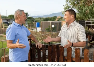two-smiling-male-neighbors-talking-260nw-2464058473 Rebuilding local connections starts with simple facetoface conversations